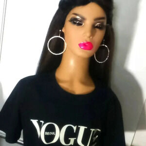 NEW Chic Glam Sparkle Gold Hoop Earrings